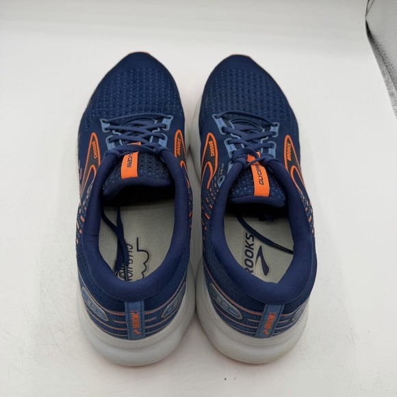 Brooks Glycerin 20 Running Shoes Mens 12 D Navy Blue/Orange Sneakers 1103821D444